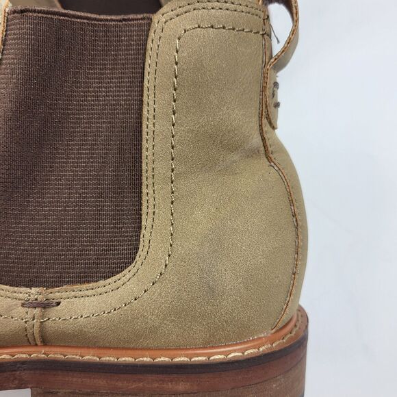 MADDEN by Steve Madden Estiban Men\'s Classic Chelsea Ankle Boots Taupe Size 8 main image 10